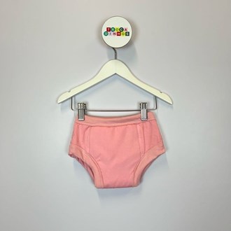 Kit Desfralde Infantil Ecokids com 2 Calcinhas Rosas